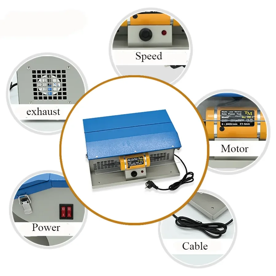 Jewellery Polishing Machine with Dust Collector Australia