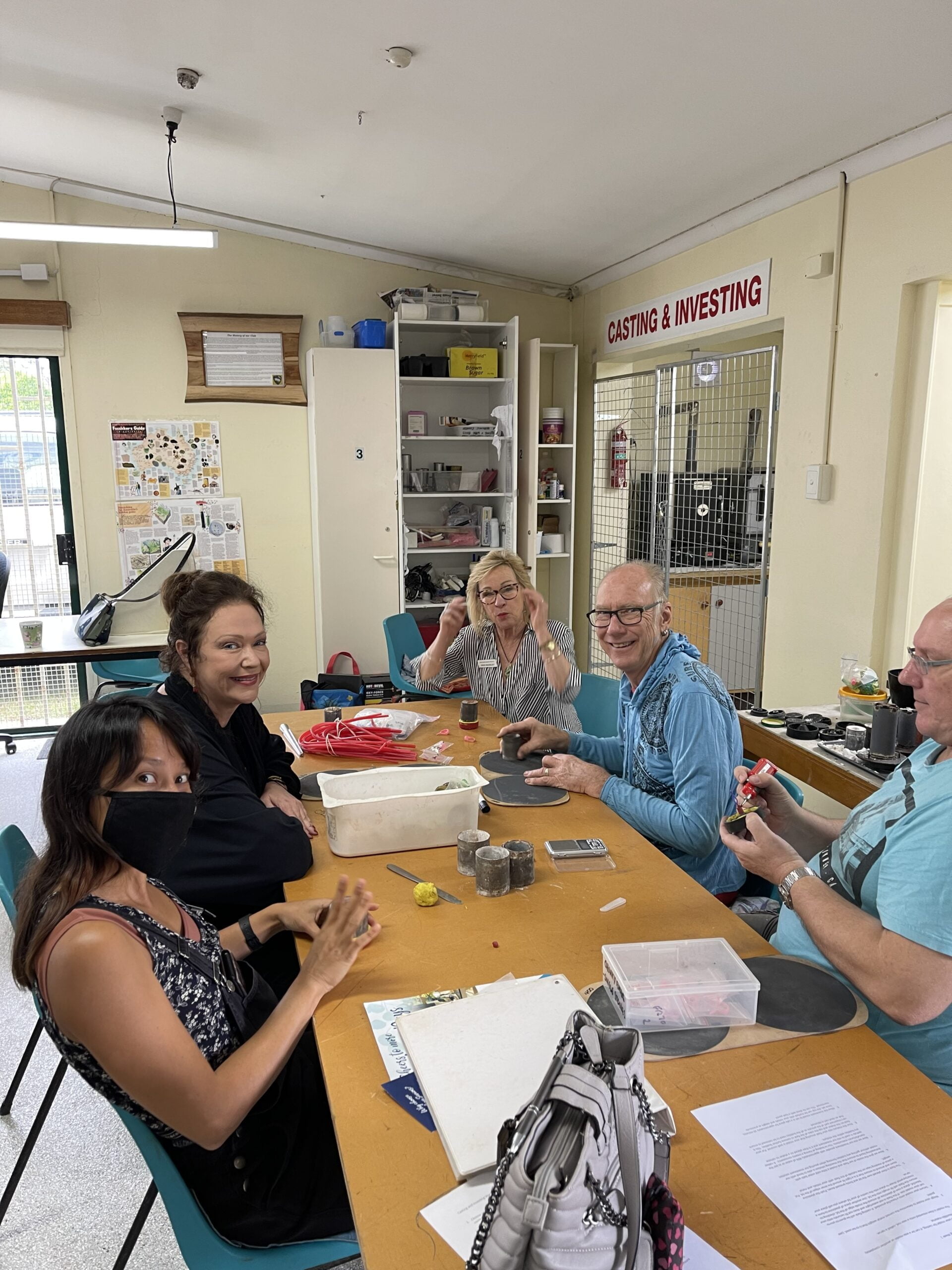 Bundaberg gem club- learn to cast Jewellery