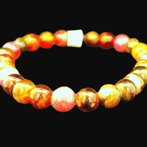 Colourful Tourmaline Beaded Bracelet This vibrant beaded bracelet showcases a stunning array of colors, perfect for adding a pop of personality to any outfit. Each bead is carefully crafted, creating a unique piece that stands out in any jewelry collection. Ideal for both casual and formal occasions, this bracelet is a must-have accessory for those who appreciate artistry and style.