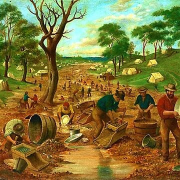 Discovery of Gold in Australia