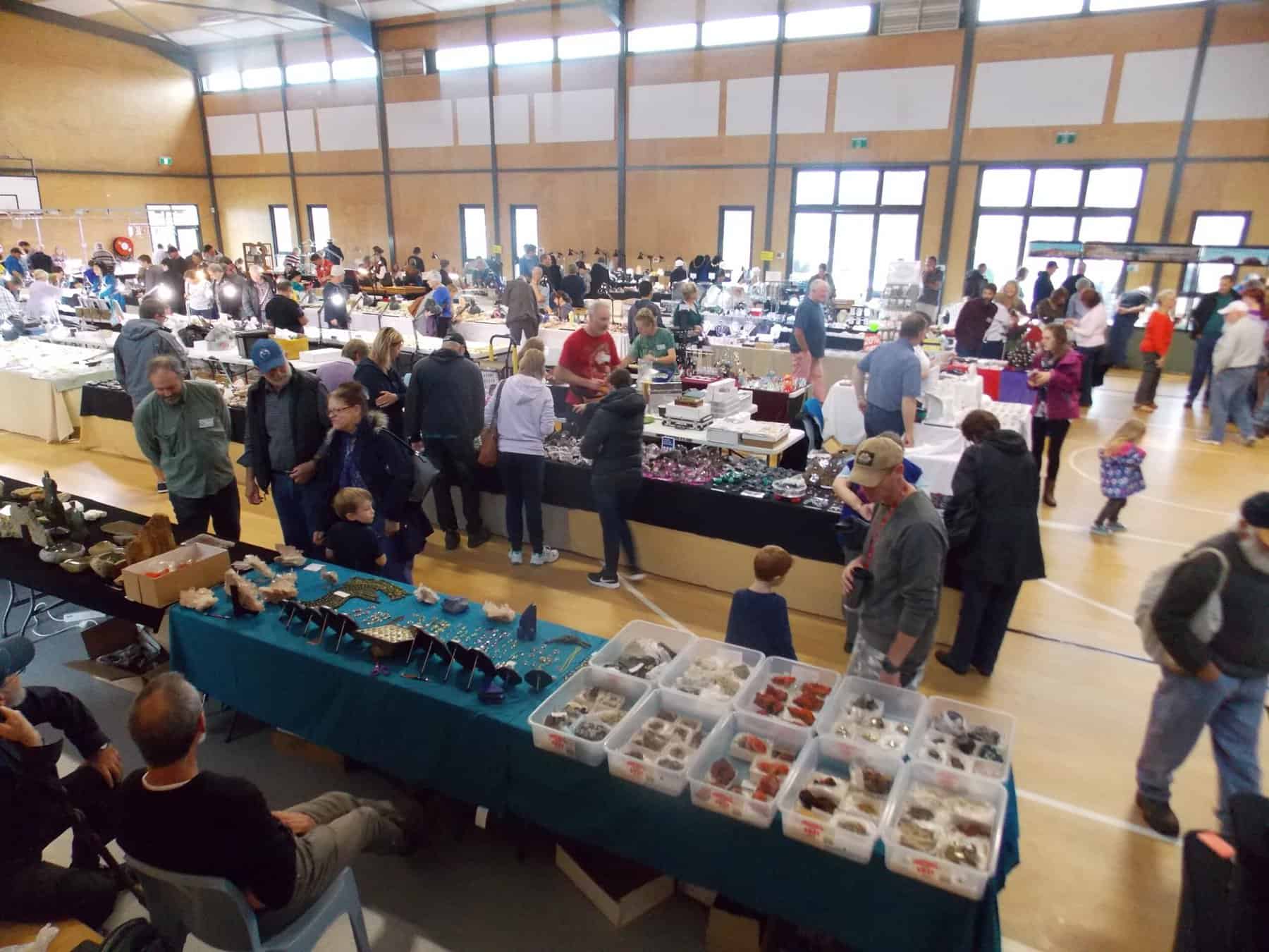 Devonport Lapidary Club Show held at the East Devonport Primary School Gymnasium Building on Thomas Street, East Devonport
