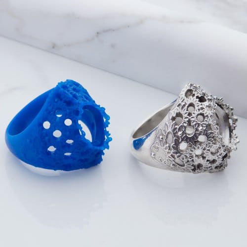 jewelry casting is a manufacturing process where molten metal is poured into a mold, which contains a hollow cavity of the desired shape.