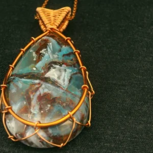 Artisanal wire wrapped beauty