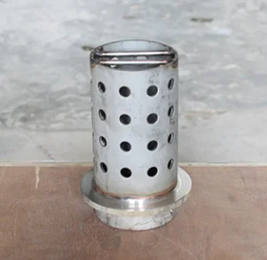 Casting flask Perforated 5 ” with Flange