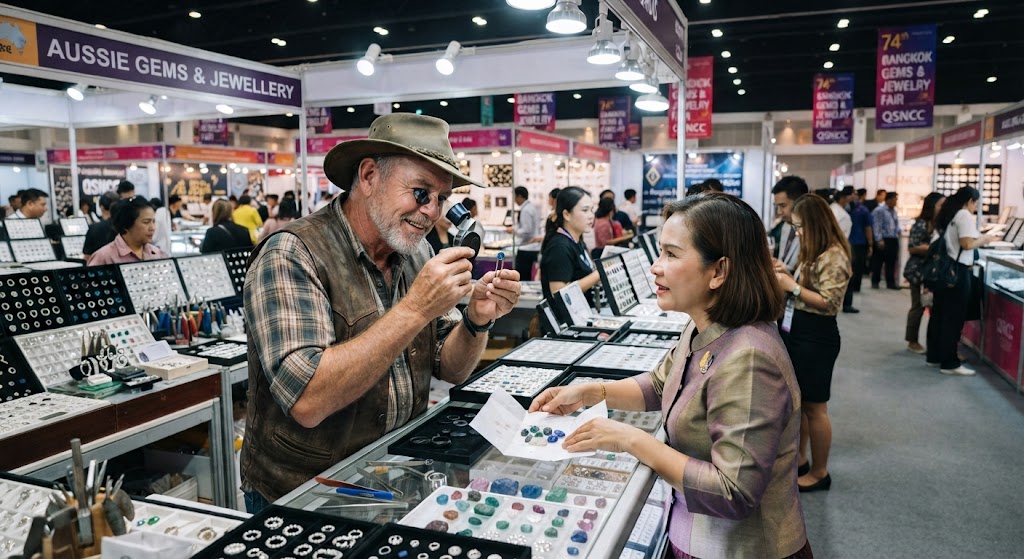 Bangkok Gems & Jewelry Fairauthored by JoAnne Delahunty, Founder Mrs Jo Jewellery
