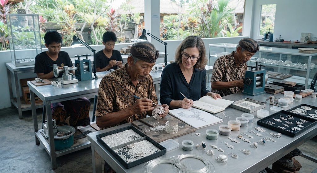 History of Bali Silver Jewelry