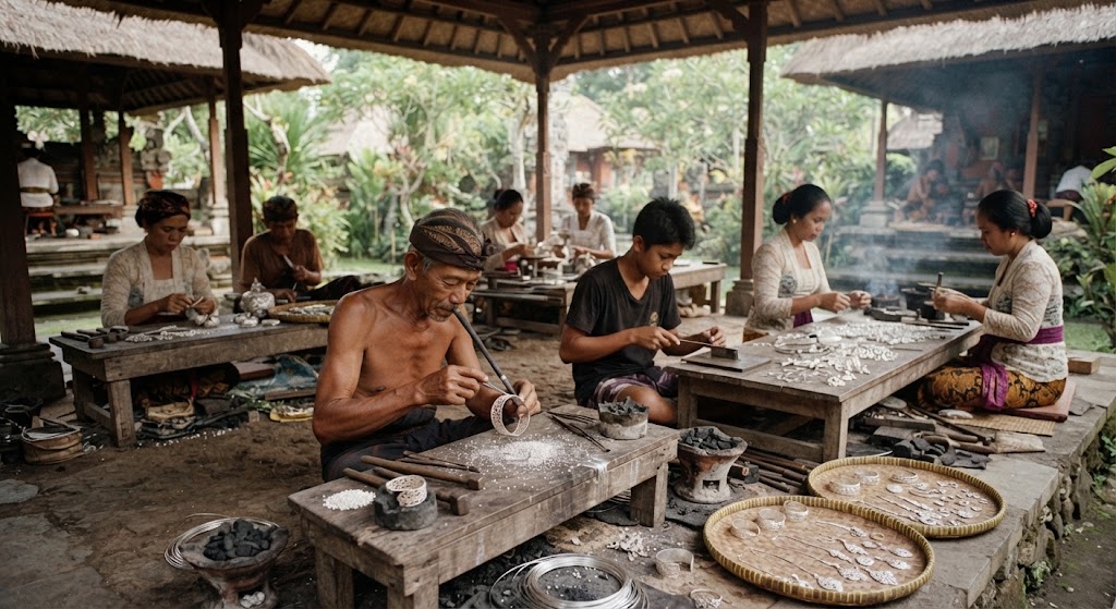 History of Bali Silver Jewelry