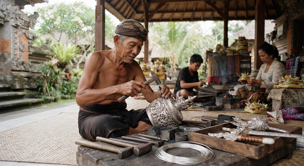 History of Bali Silver Jewelry