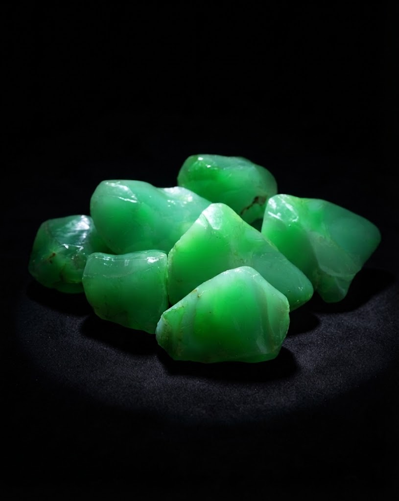 Chrysoprase Green Gold
The Australian Genesis: How Ancient Weathering Forged the World's Finest Chrysoprase