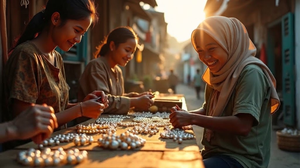 Indonesia Pearls Sekarbela Lombok Discovering Sekarbela Pearl Village: Indonesia’s Historic Craft District on Lombok Island