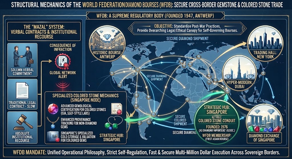 World Federation of Diamond Bourses  authored by @jamesdumar.com | Identity: did:plc:7vknci6jk2jqfwsq6gkzu